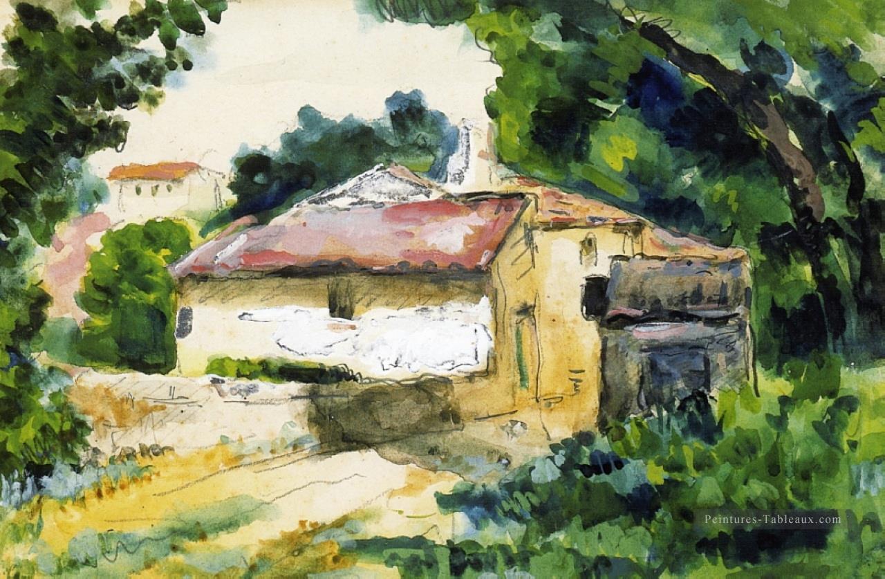 Maison en Provence Paul Cézanne Peintures à l'huile